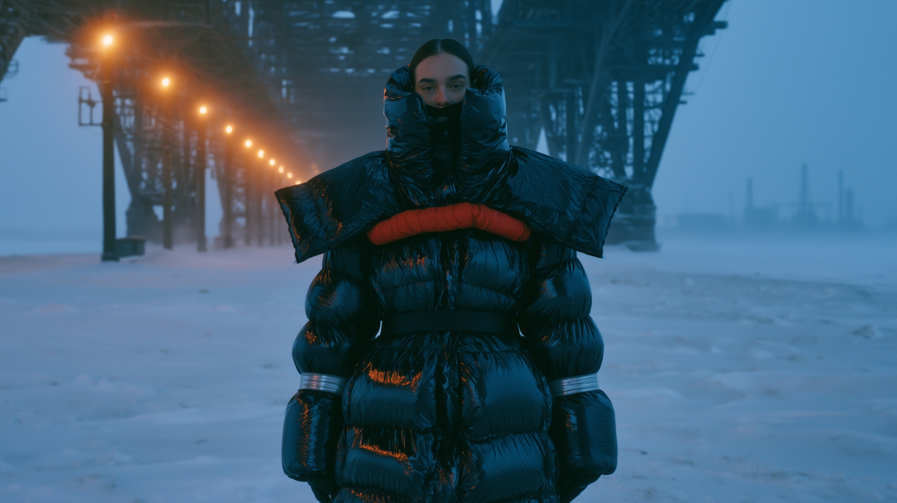 Мост в синий час